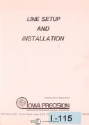 Iowa-Iowa Precision 14 16 18 GA, Slear Installation with Electrical Schematics Manual-14-16-18-GA-01